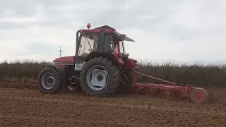 Robota pod sianie 2022📷🚜😁Case 4230 pług 4 Grudziądz