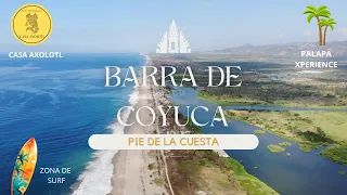 Barra de Coyuca, pie de la cuesta, un Acapulco diferente. Surf, aves, océano y experiencias.