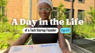 Day in the Life of a Tech Startup Founder (Ep.19) Women Business Competition Judge, Black Founder