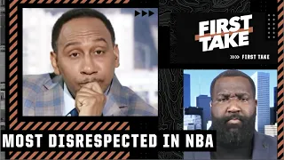 MOST DISRESPECTED star in the NBA? First Take debates 👀 🍿