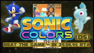 Sonic Colors (DS) - Any% Speedrun (29:38.95 RTA) [WR]