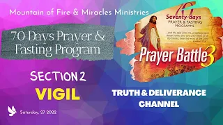 SECTION 2VIGIL MFM 70 Days Prayer & Fasting Programme 2022. Prayers from Dr DK Olukoya, G.O. MFM