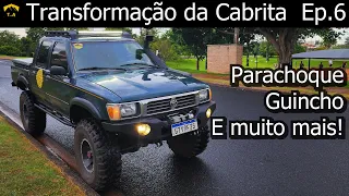 Hilux 1995 - Ep.6 - Parachoque, Guincho, Rack de Teto e Iluminação - Preparação Expedição 2023