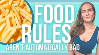 Food Rules aren't Bad (but they can be) || Healthy Diet vs. Orthorexia