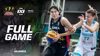 Kazakhstan vs Republic of Korea | Women | Full Game | FIBA 3x3 Asia Cup 2023