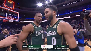 INSANE ENDING! Boston Celtics vs Philadelphia 76ers Final Minutes ! 2022-23 NBA Season