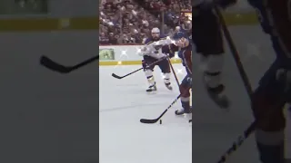 Nathan MacKinnon‘s insane coast to coast hat trick🔥🔥