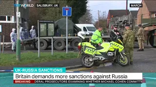 Britain wants more sanctions against Russia over nerve-agent attack