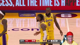 Los Angeles Lakers vs NO Pelicans Full Game Highlights Reaction