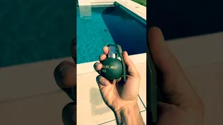 What happens if u toss a grenade in the pool?