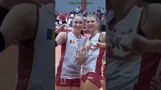 Yuliya Gerasymova Beautiful Moment #volleyball #shorts #shorts #youtubeshorts #like #tiktok