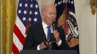 Biden: "Half the Women in My Administration Are Women"