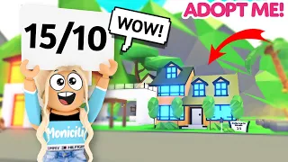 Nejhezčí co jsem viděla! | HODNOTÍM VAŠE DOMY🏡 v ADOPT ME! #4 | Roblox