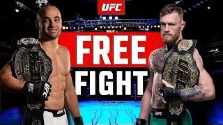 Eddie Alvarez vs Connor McGregor ~ UFC FREE FIGHT ~ MMAPlus