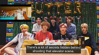 [ENG SUB] bts' reaction to butter official mv + mugshots explained