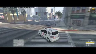 GTA V ROLEPLAY - Perseguição policial intensa a uma motocicleta (BRASIL CAPITAL)