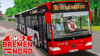 OMSI 2: BREMEN NORD #8: SCHIENENERSATZVERKEHR in Bremen | BUS-SIMULATOR