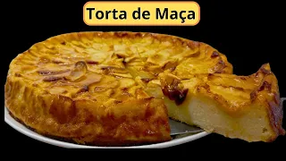 Torta de Maça que Derrete na Boca e sem Farinha [Como Nunca Viu ]