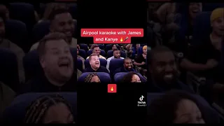 kanye west Airpool karaoke with James