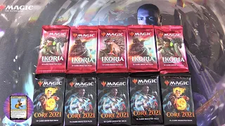 HOW MANY MYTHICS? Core 2021 Vs Ikoria Pack Battle!