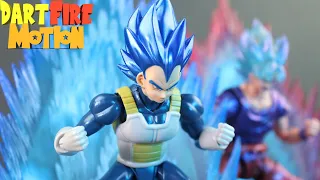 Demoniacal Fit Vegeta SSBE (Deep Blue) - Dragon Ball Super Stop Motion Review
