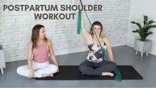 Postpartum Pilates - Better posture shoulder workout