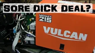 BOLTR: Vulcan MIG 215 | Harbor Freight Welder