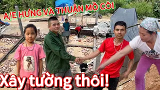 BẤT NGỜ .! ĐỘI THỢ A- TRƯỞNG ĐẨY NHANH TIẾN ĐỘ A/E HƯNG THUẬN SẮP CÓ NHÀ MỚI