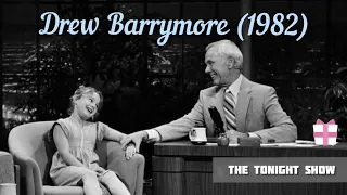 Drew Barrymore's Classic First Appearance | Carson Tonight Show | 1982 |