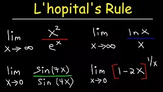 L'hopital's rule