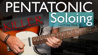 KILLER BLUES LICK that will impress - Lick Friday Week 365