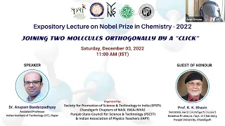 Joining two molecules orthogonally by a "Click" (Nobel Prize in Chemistry - 2022) | SPSTI