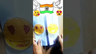 flag for India emoji ✨ DOMS BRUSH PEN DRAWING Jay hind 😍#shorts #trending #viral #art #indian #new