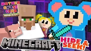 Eep and Mary Play Hide and Seek in the Castle | Mother Goose Club: Minecraft