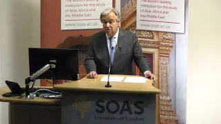 António Guterres - United Nations Secretary-General at SOAS University of London