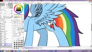 MLP Speed Paint: Rainbow Dash