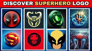 Discover Superheroes by Logo 🦸‍♂️🦸‍♀️ || Superhero Quiz Game