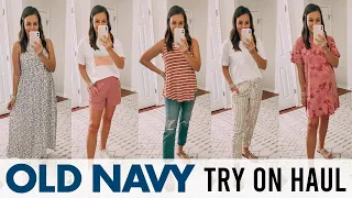 HUGE OLD NAVY SPRING TRY ON HAUL 2021 | Affordable Spring & Summer Outfits