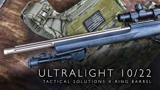 ULTRALIGHT 10/22 Barrel - TacSol X-Ring