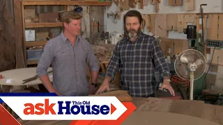 Touring Nick Offerman’s Wood Shop | Ask This Old House