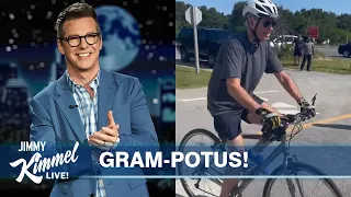 Guest Host Sean Hayes on Biden’s Bike Fall, Having Sex with Monkeypox & Flight Perks for Gays