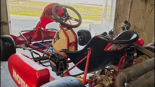 The first track day in my Birel Art kart ~ 2024