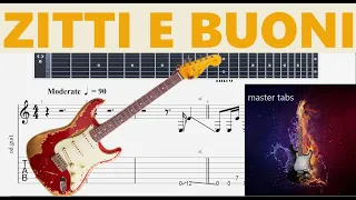 #ZITTI E BUONI#Måneskin #  |Guitar Tab| TUTORIAL#Mastertabs#BestFreeYoutubeMusic#|FREE TABS