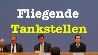 Fliegende Tankstellen! - Interessante Bundespressekonferenz vom 12. Oktober 2016