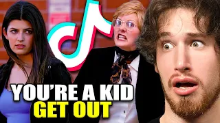 TikTok FAMOUS TEEN Kicked Out Of Office, Instantly Regrets It