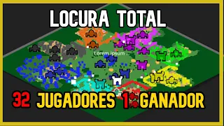 EL ARENA DE LA MUERTE 32 JUGADORES 1 GANADOR !Age Of Empieres 2