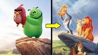 TODAS LAS REFERENCIAS A PELÍCULAS en los POSTERS de ANGRY BIRDS