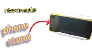 How to make a phone stand📱 (origami)