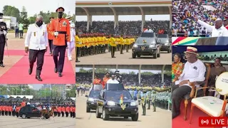 65th Independence Day Parade: March Past by Ghana Armed Forces and Other security services