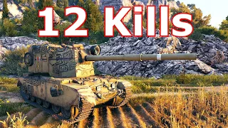 World of Tanks FV4005 Stage II - 12 Kills